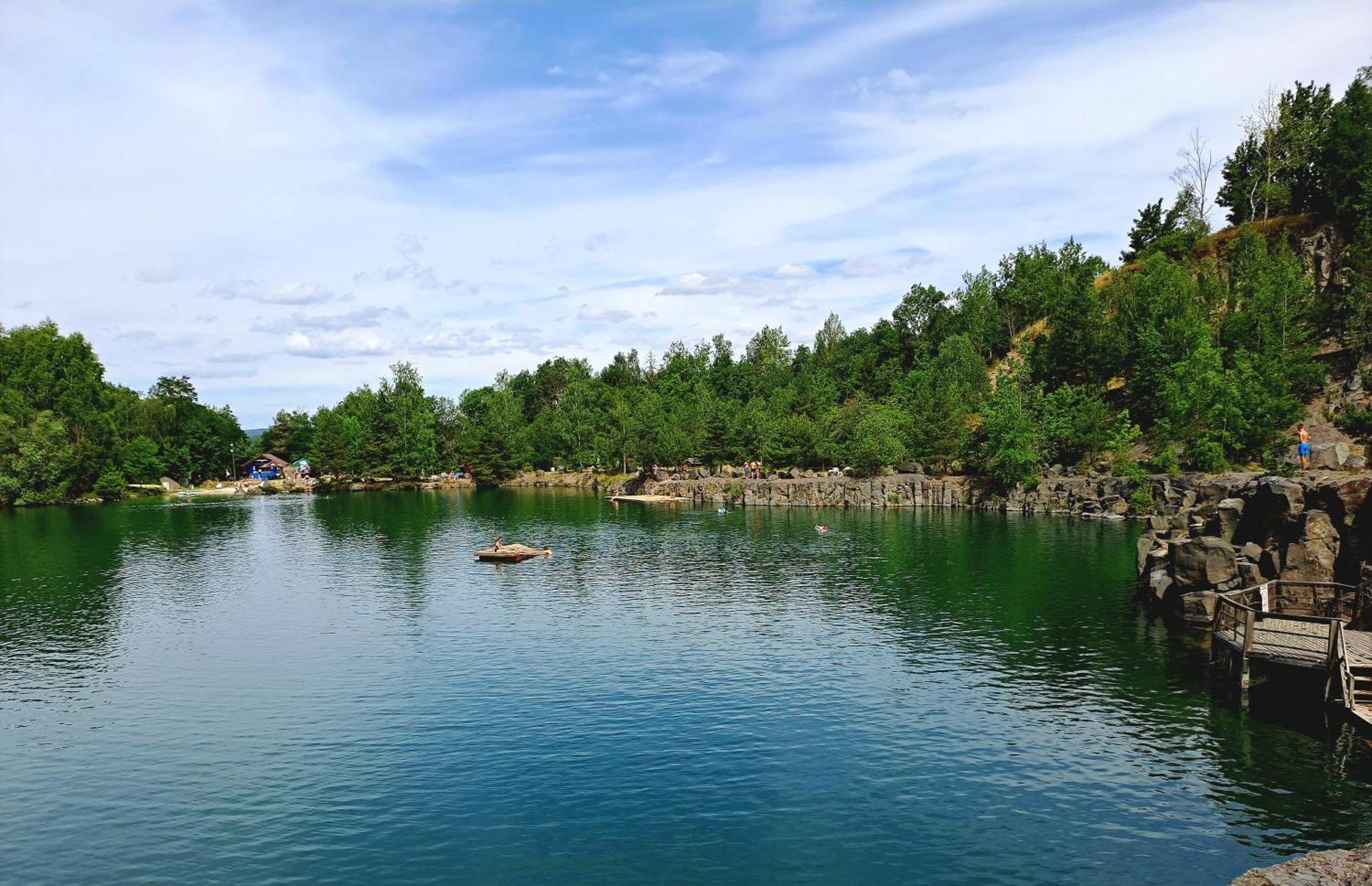 Penzion U Jezera Hotel Konstantinovy Lázně Екстериор снимка